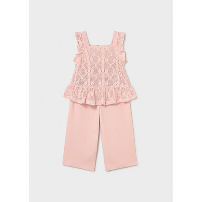 Комплект, Майка + штани, Рожевий, Mayoral Іспанія, 26VL