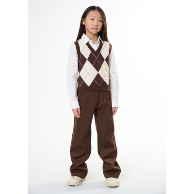 Штани, Коричневий, Manila Grace Італія, 26OZ