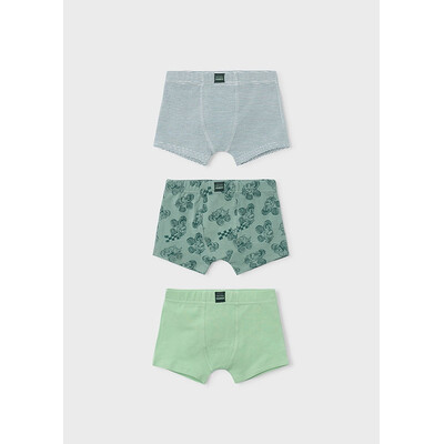 Білизна, Боксери 3 шт., Зелений, Mayoral Іспанія, 26VL