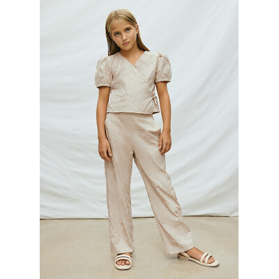 Комплект, Блуза + штани, Бежевий, Mayoral Іспанія, 26VL