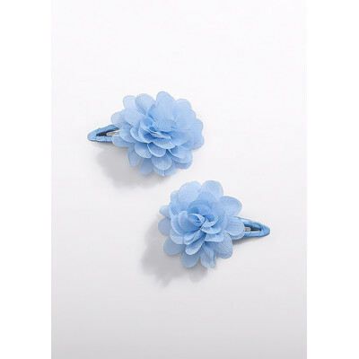Заколка для волосся 2 шт., Блакитний, AbelLula Іспанія, 25VL