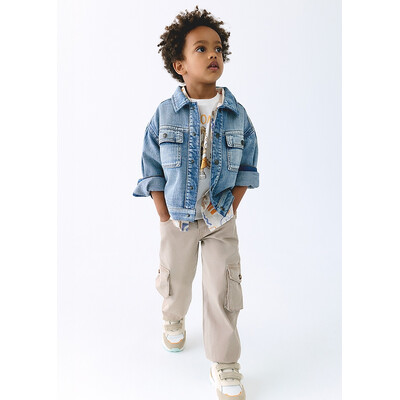 Штани, Темний, Бежевий, Mayoral Іспанія, 26VL