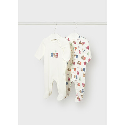 Комбінезон, 2 шт., Кремовий, Mayoral Іспанія, 26VL