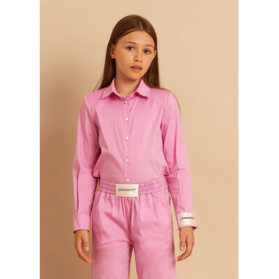 Блуза, довгий рукав, Рожевий, HINNOMINATE Італія, 25VL