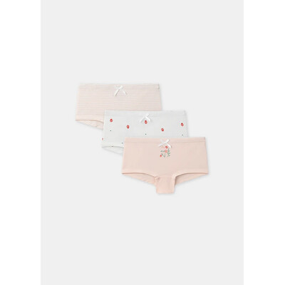 Білизна, Труси 3 шт., Рожевий, Sergent Major Франція, 26VL
