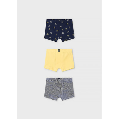 Білизна, Труси 3 шт Жовтий,, Темно-синій, Mayoral Іспанія, 25VL