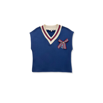 Жилет, Темно-синій, PLEASE Італія, 26OZ