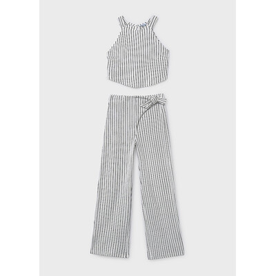 Комплект, Топ + штани, Кремовий, Mayoral Іспанія, 26VL