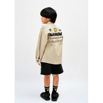 Сорочка, Бежевий, BARROW Kids Італія, 26VL