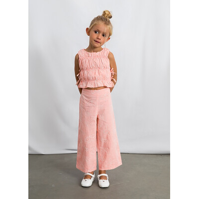 Комплект, Блуза + штани, Рожевий, Mayoral Іспанія, 26VL