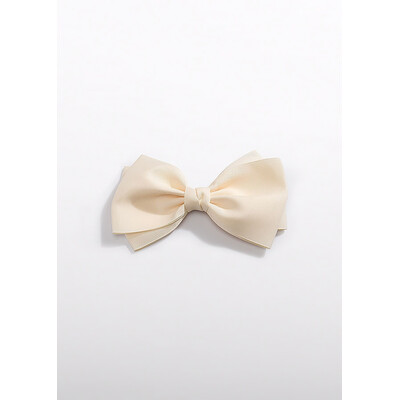 Заколка для волосся  бант, Кремовий, AbelLula Іспанія, 25VL