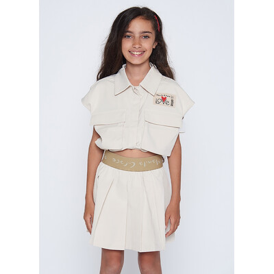 Блуза, Бежевий, Manila Grace Італія, 25VL