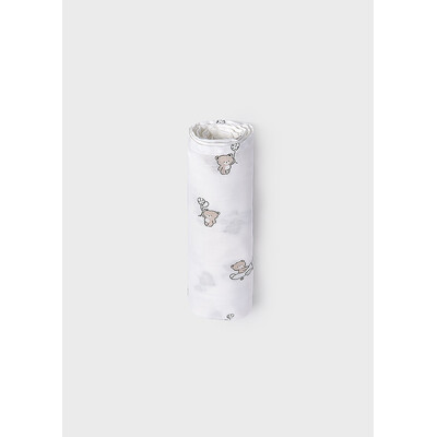 Ковдра, Пелюшка 114 см х 114 см, Кремовий, Mayoral Іспанія, 26VL