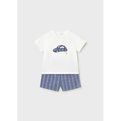 Комплект, Футболка + шорти, Синій, Mayoral Іспанія, 26VL