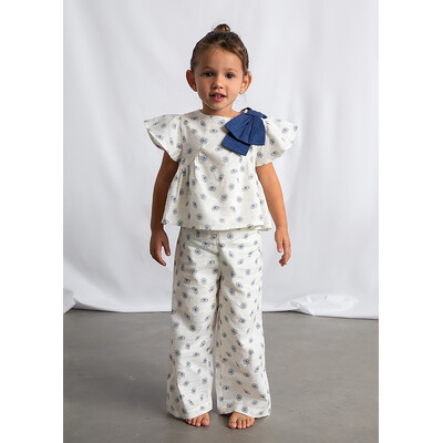 Комплект, Блуза + штани, Бежевий, Mayoral Іспанія, 26VL