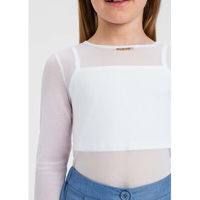 Джемпер, + топ, Білий, TWINSET Італія, 26VL