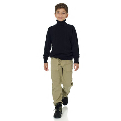 Светр, Гольф, Чорний, Bikkembergs Італія, 26OZ
