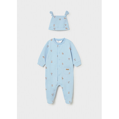 Комбінезон, + шапочка, Блакитний, Mayoral Іспанія, 26VL