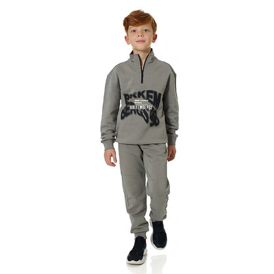 Пуловер, легке утеплення, Сірий, Bikkembergs Італія, 26OZ