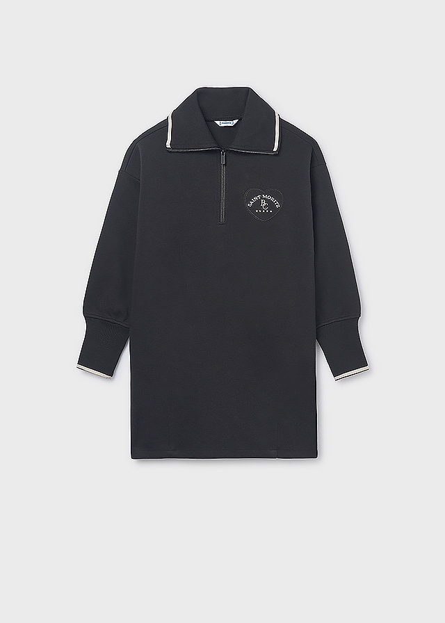 Сукня, Чорний, Mayoral Іспанія, 26OZ