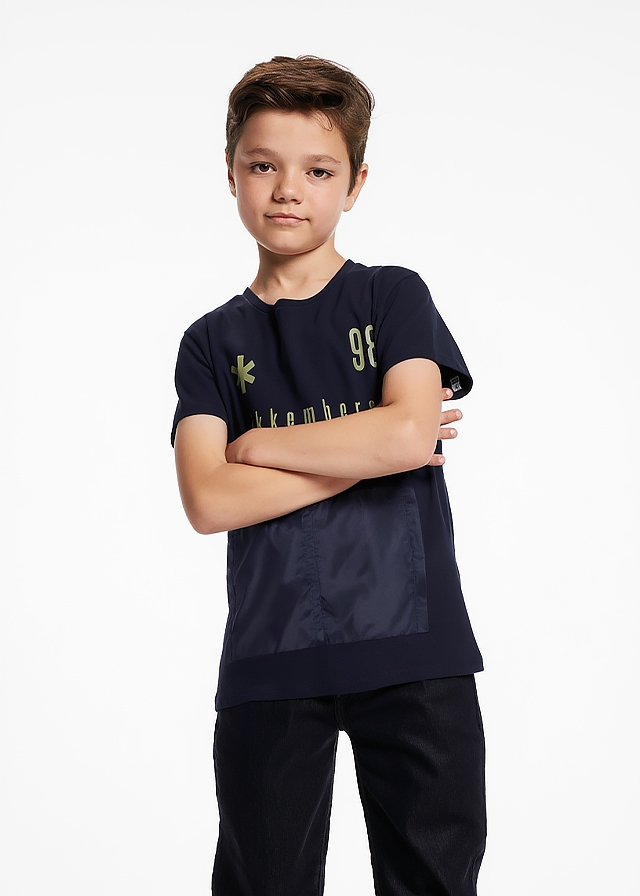 Футболка, Темно-синій, Bikkembergs Італія, 26VL