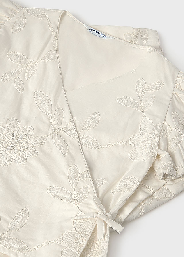 Комплект, Блуза + штани, Кремовий, Mayoral Іспанія, 26VL