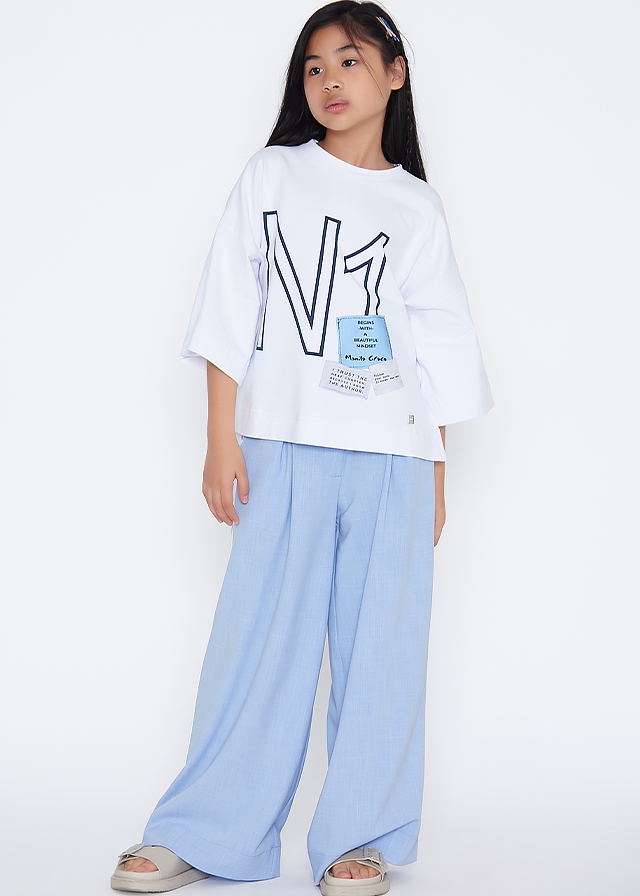 Штани, Блакитний, Manila Grace Італія, 25VL