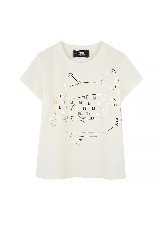 Футболка, Кремовий, Karl Lagerfeld  Німеччина, 25VL