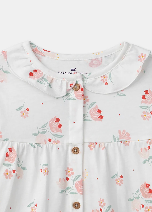 Піжама, Сорочка + штани, Білий, Sergent Major Франція, 26VL