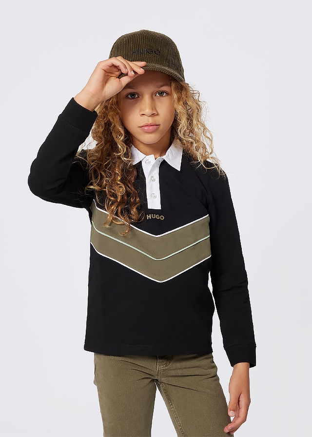 Джемпер, POLO, Чорний, HUGO Німеччина, 26OZ