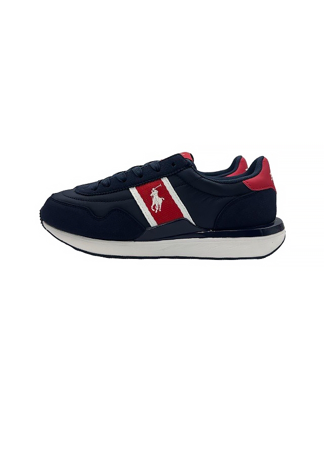 Кросівки, (червона вставка), Темно-синій, POLO Ralph Lauren США, 25OZ