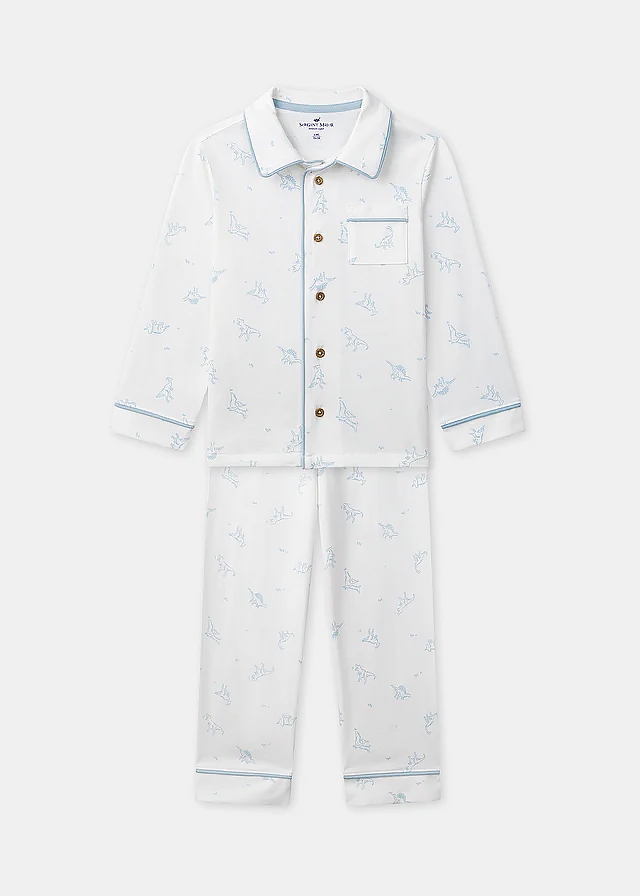 Піжама, Сорочка + штани, Білий, Sergent Major Франція, 26VL