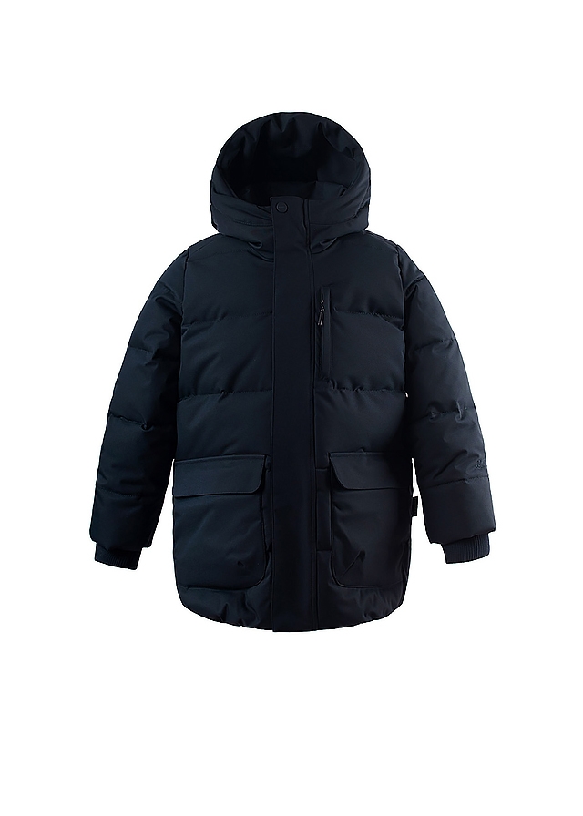 Куртка, TIGER EYE з капюшоном . тепла та водонепроникна, Темно-синій, GOSOAKY Нідерланди, 26OZ