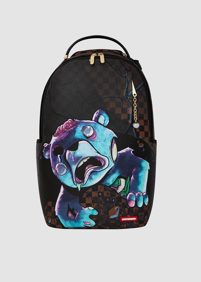 Рюкзак 46см х 15см х 29см  ZombieBear, Чорний, SPRAYGROUND США, 26VL
