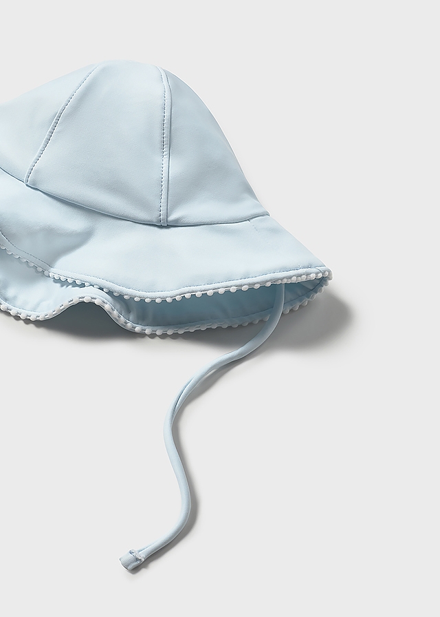 Купальник, Суцільний + панамка, Блакитний, Mayoral Іспанія, 26VL