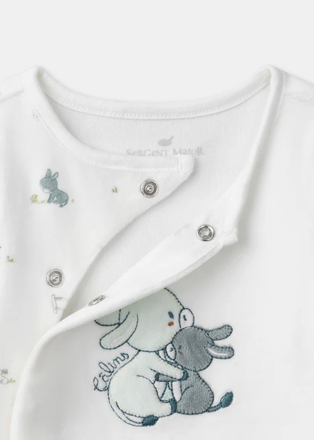 Комбінезон, велюровий, Білий, Sergent Major Франція, 26VL