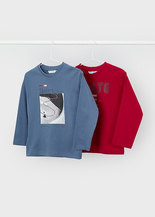 Джемпер, 2 шт. Синій,, Червоний, Mayoral Іспанія, 26OZ