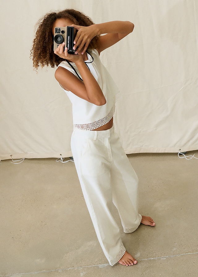 Штани, Кремовий, Mayoral Іспанія, 26VL