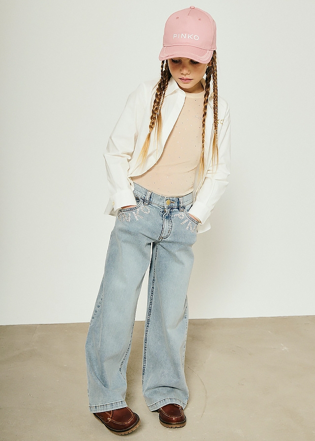 Штани, Джинси, Синій, PINKO UP Італія, 26OZ