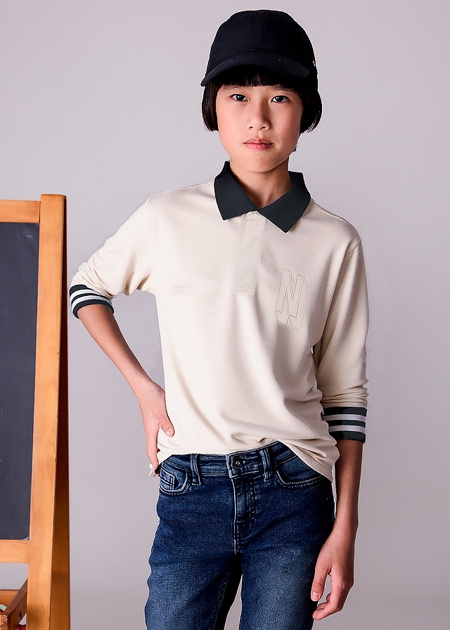 Джемпер, POLO, Бежевий, Mayoral Іспанія, 26OZ