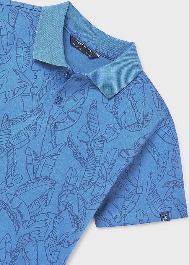 Футболка, POLO, Синій, Mayoral Іспанія, 26VL