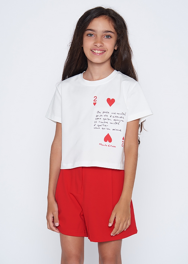 Футболка, Кремовий, Manila Grace Італія, 25VL