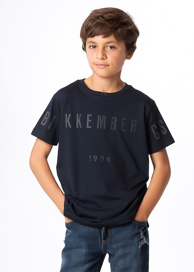 Футболка, Темно-синій, Bikkembergs Італія, 26VL