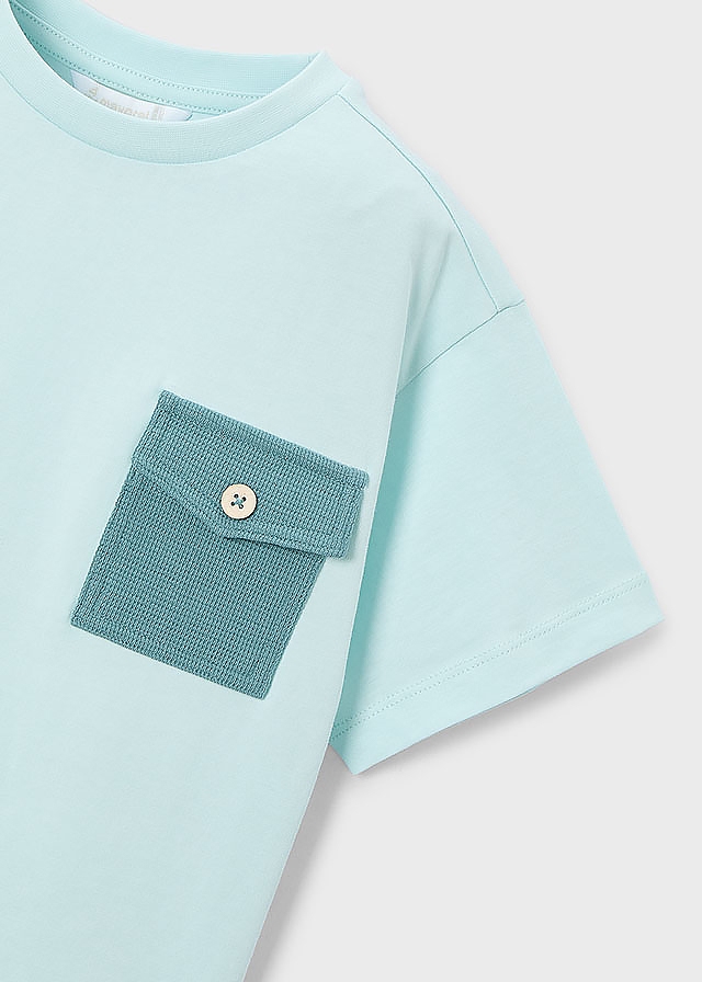 Комплект, Футболка 2 шт. + шорти, Зелений, Mayoral Іспанія, 26VL