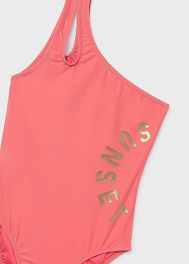 Купальник, Суцільний, Кораловий, Mayoral Іспанія, 26VL