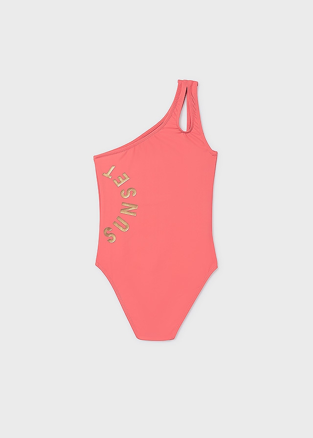 Купальник, Суцільний, Кораловий, Mayoral Іспанія, 26VL