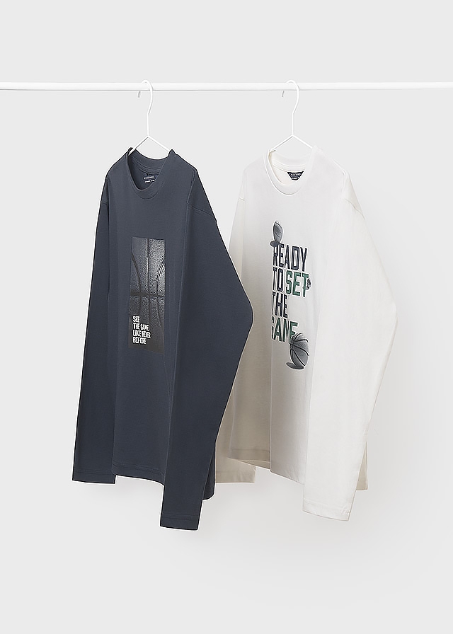 Джемпер, 2 шт. Білий, Темно-синій, Mayoral Іспанія, 26OZ