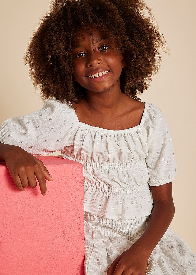 Футболка, Топ, Білий, Mayoral Іспанія, 25VL