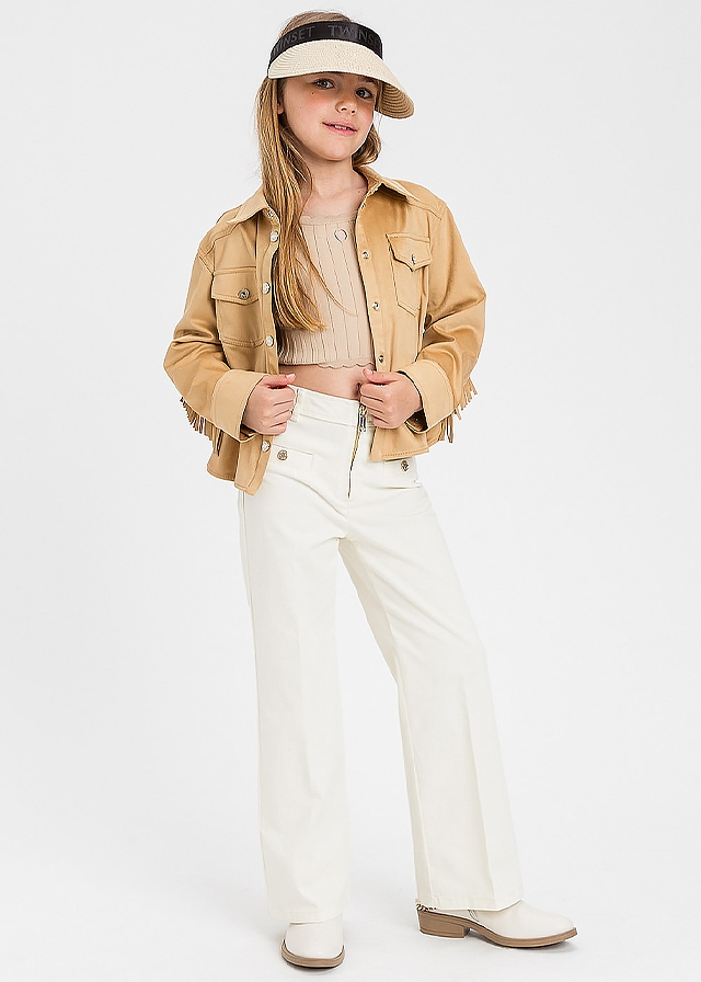 Штани, Білий, TWINSET Італія, 26VL