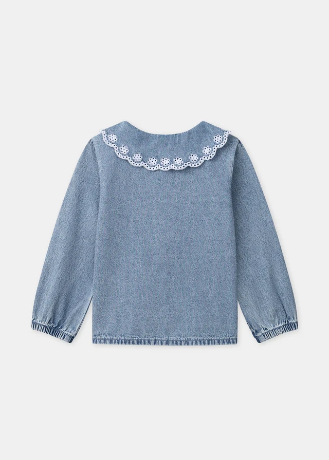 Сорочка, джинсова, Синій, Sergent Major Франція, 26VL